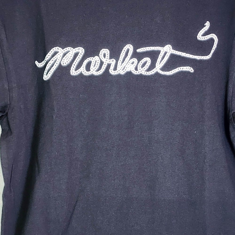 Market Wrangler Rope Logo Black Tee‎ - Picture 2 of 5